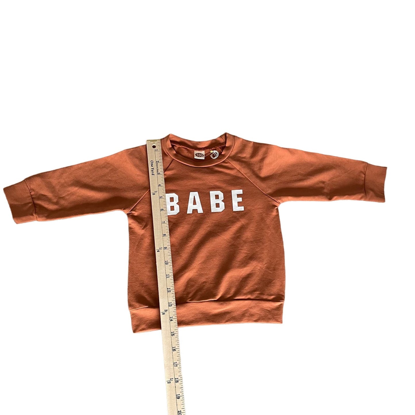 Toddler Baby Caramel BABE Sweatshirt sz 18-24 mos
