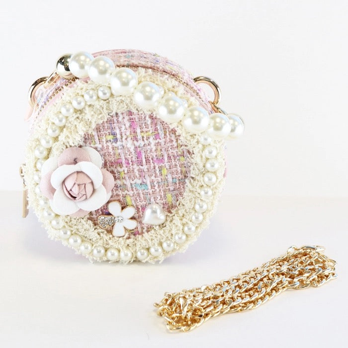 The newest round pearl bag purse| Alibaba.com