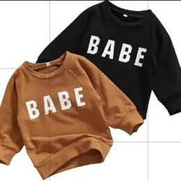 Baby Caramel BABE Sweatshirt