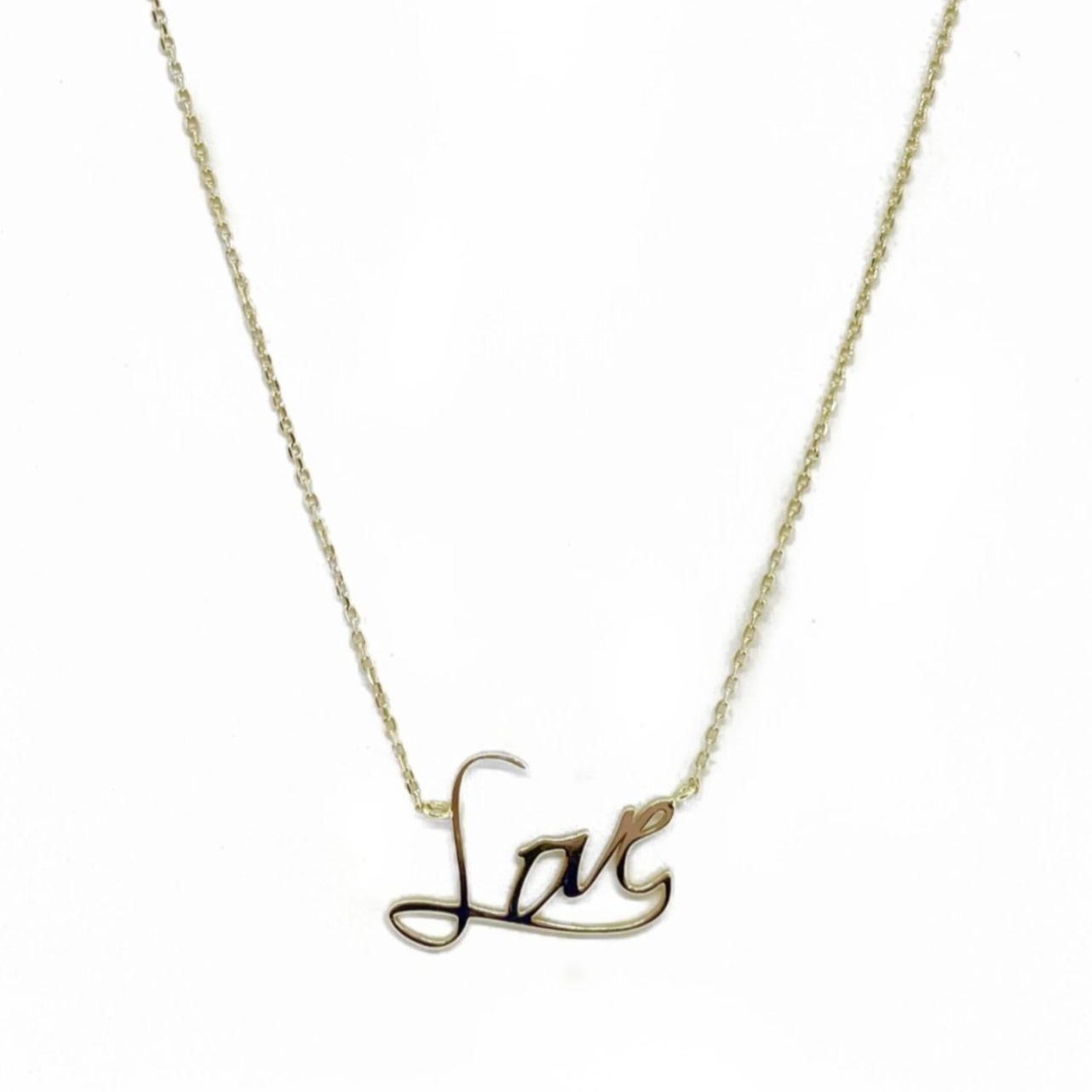 Sterling Love Necklace