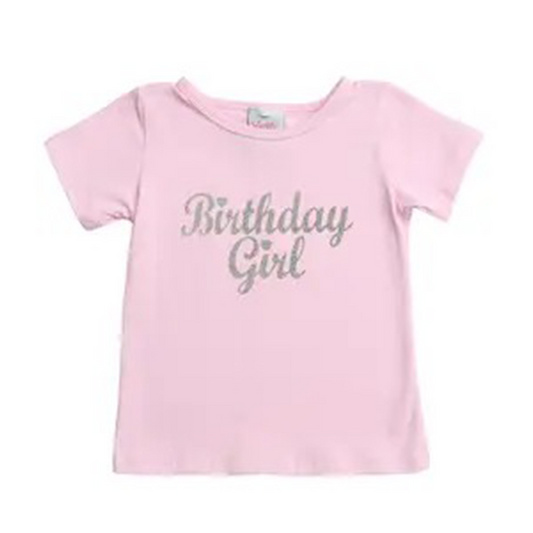 Girls Birthday Girl Tee Shirt