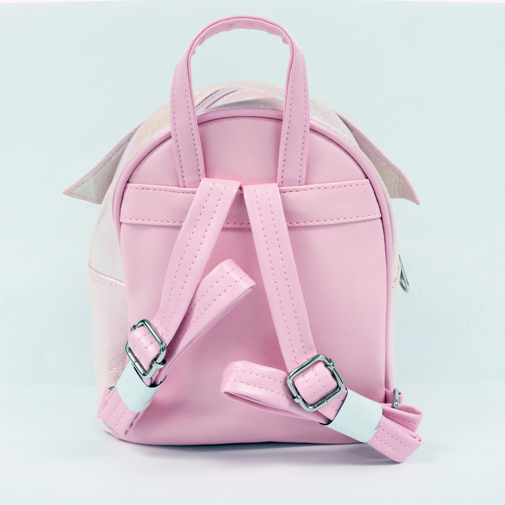 Girls Fuchsia Angelwings Confetti Backpack